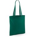 Bolsa de compra asas largas hombro Bottle Green