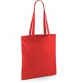 Bolsa de compra asas largas hombro Bright Red