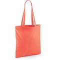 Bolsa de compra asas largas hombro Coral