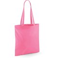 Bolsa de compra asas largas hombro True Pink