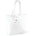 Bolsa de compra al hombro White