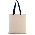 Bolsa de compras en canvas Natural / Navy