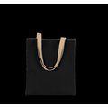 Bolsa de compras reciclada Black Night / Hemp