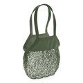 Bolsa de compras de red Olive Green