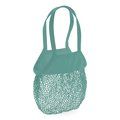 Bolsa de compras de red Sage green