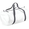 Bolsa impermeable plegable Cierre de cremallera Blanco