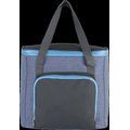 Bolsa isotérmica con asas contrastadas Light Blue Heather / Dark Grey