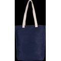 Bolsa de juco con asas y fuelle Midnight Blue