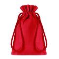 Bolsa regalo Algodón 14x22cm Pequeña Rojo