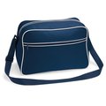 Bolsa Retro con bandolera ajustable Azul