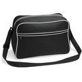 Bolsa Retro con bandolera ajustable Black / White