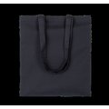 Bolsa shopper algodón asas largas Navy