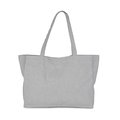 Bolsa shopper grande reciclada Gris