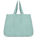 Bolsa tote de lino Verde