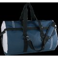 Bolsa de viaje impermeable cierre enrollable Navy / White