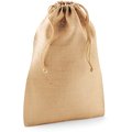 Bolsa de yute ajuste doble Natural L