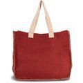 Bolsa de yute con bolsillo interior Arandano Red / Natural