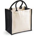 Bolsa de yute laminado Black