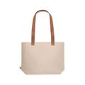 Bolso Fieltro RPET Elegante 6Kg con Asas Polipiel Natu