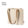 Bolso Fieltro RPET Elegante 6Kg con Asas Polipiel