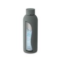 Botella de acero inox 500mL acabado gomoso