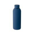 Botella de acero inox 500mL acabado gomoso