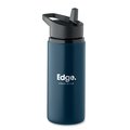 Botella de acero inox con boquilla plegable