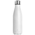 Botella de Acero inox Reciclado Blanco