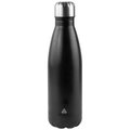 Botella de Acero inox Reciclado Negro