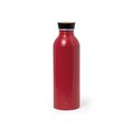 Botella Aluminio Reciclado 550ml Roj