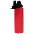 Botella de deporte 1l con tapón higiénico Red