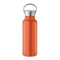 Botella Doble Pared 500ml Anti Fugas Naranja