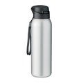 Botella Inox 580ml Aislante con Boquilla Plata