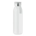 Botella Inox 650ml con Asa Blanco