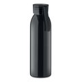 Botella Inox 650ml con Asa Negro