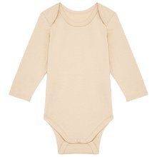 Body de algodón para bebé Beige 6M