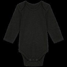 Body de algodón para bebé Black 6M