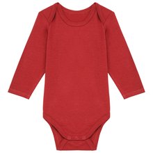 Body de algodón para bebé Rojo 24M