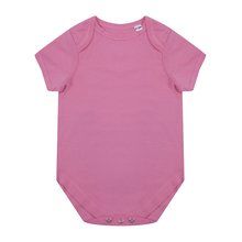 Body de bebé algodón orgánico Bright Pink 0/3M