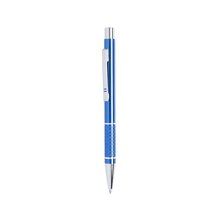 Bolígrafo de aluminio con empuñadura antideslizante Azul