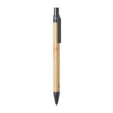 Bolígrafo de Bambú y Fibra de Trigo Neg