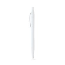 Bolígrafo blanco con clip de color Blanco