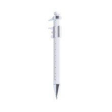 Bolígrafo con calibre de 10cm Blanco