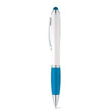 Bolígrafo con clip metálico Azul Claro