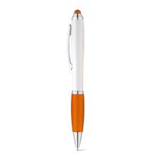 Bolígrafo con clip metálico Naranja
