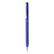 Bolígrafo metálico con clip Azul