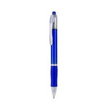 Bolígrafo translúcido Azul