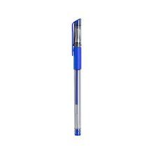 Bolígrafo transparente de tinta gel Azul