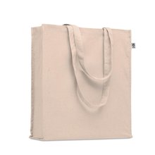 Bolsa Algodón Eco 220gr con Fuelle Beig