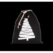 Bolsa algodón con un pino Negro
